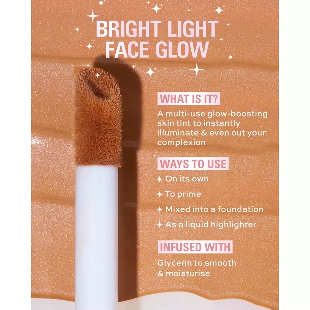 Revolution Beauty Bright Light Face Glow, Luminous Deep, NEW - Picture 7 of 8